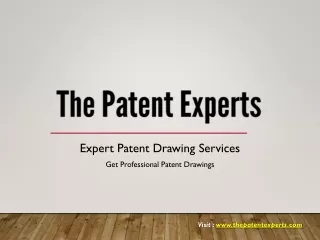 Patent Drawing Services | Professional Patent Drawings | The Patent Experts