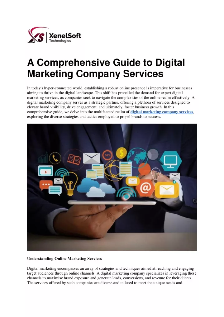 a comprehensive guide to digital marketing