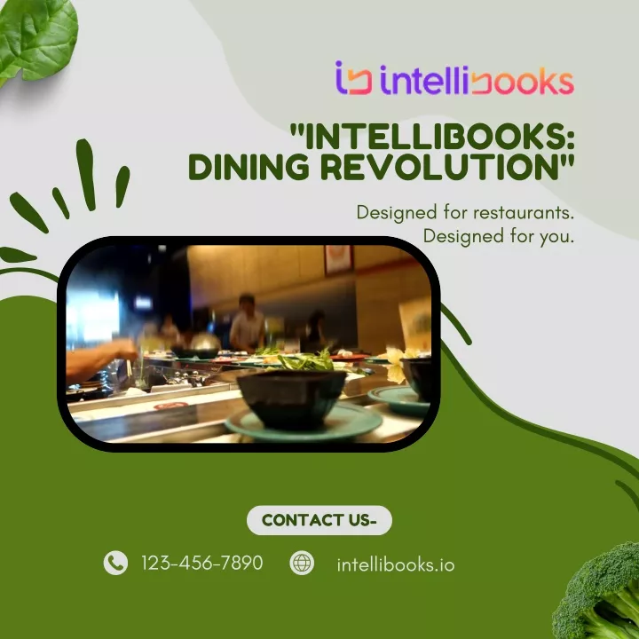 intellibooks dining revolution