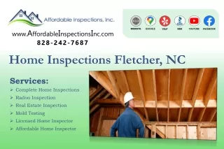 Home Inspections Fletcher, NC