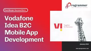 Our Journey of Mobile App Development for Vodafone Idea | iProgrammer