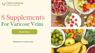 A Guide to Natural Supplements for Varicose Veins