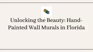 Hand Painted Wall Murals FL | Hand Painted Mural in Tampa