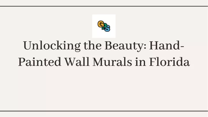 unlocking the beauty hand painted wall murals