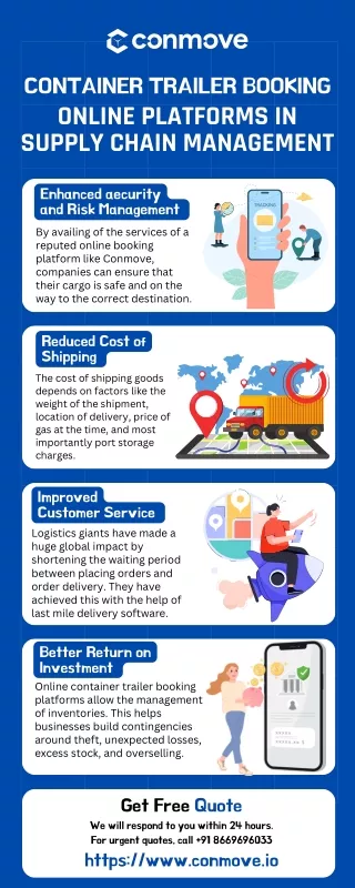 Container Trailer Booking Online Platforms in Supply Chain Management