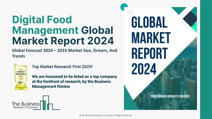 digital food management global market report 2024