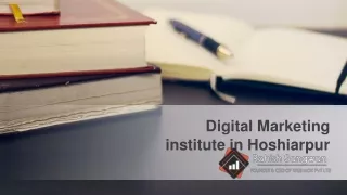 Launched Digital Marketing institute in Hoshiarpur