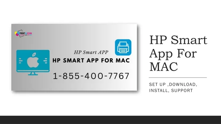 hp smart app for mac