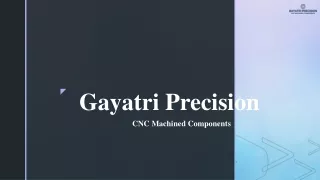 Gayatri Precision - Threaded Plumbing Fittings