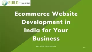 From Concept to Click Ecommerce Website Development Expertise