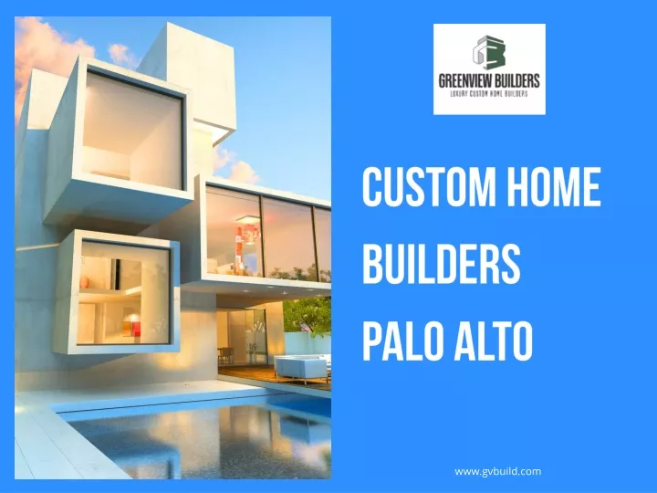 custom home builders palo alto