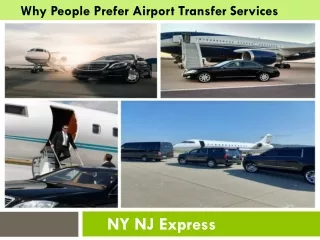 Why People Prefer Airport Transfer Services