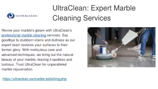 UltraClean_ Expert Marble Cleaning Services