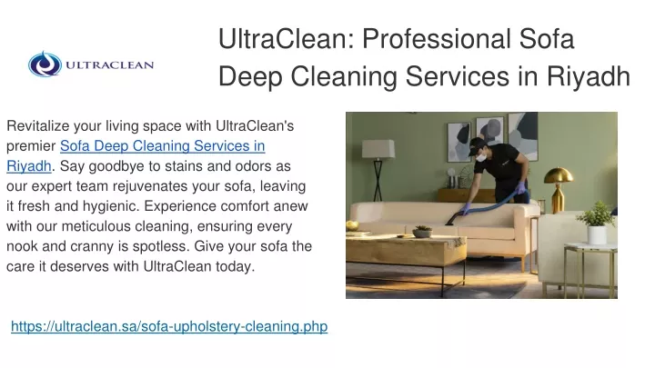 ultraclean professional sofa deep cleaning services in riyadh