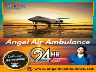 Get the Best ICU Facilities through Angel Air Ambulance Services in Patna and Kolkata