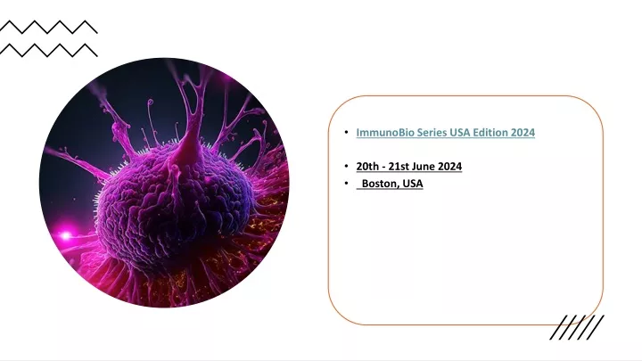 immunobio series usa edition 2024 20th 21st june