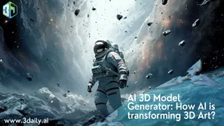 AI 3D Model Generator How AI is transforming 3D Art