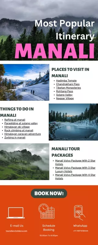 Luxurious Manali Volvo Packages And Tempting Mountainous Landscapes