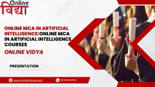 Online MCA in Artificial Intelligence:Online MCA in Artificial Intelligence cour