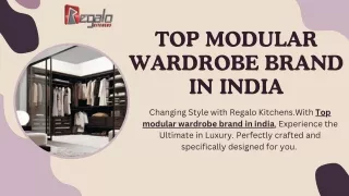 top modular wardrobe brand in india