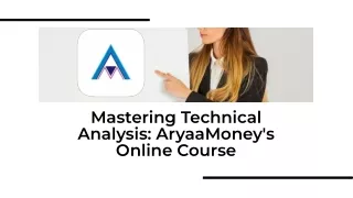 mastering-technical-analysis-aryaamoneys-online technical analysis course