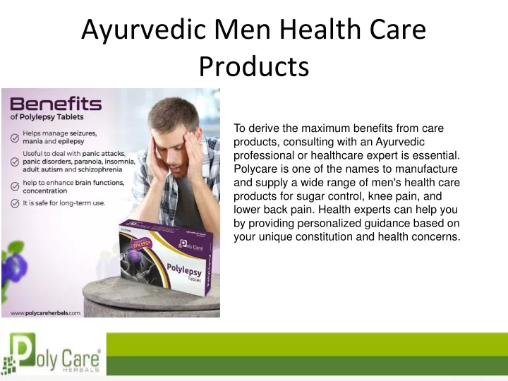 ayurvedic men health care products