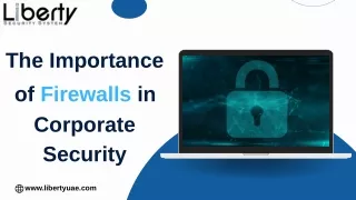 The Importance of Firewalls in Corporate Security