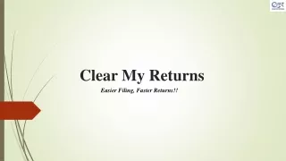 Clear My Returns - Best CA Firms in Mumbai