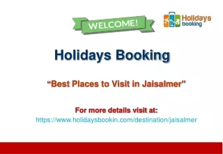 Best Places to Visit in Jaisalmer