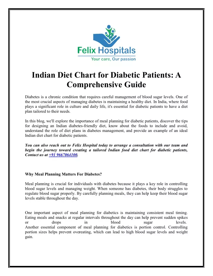 indian diet chart for diabetic patients a indian
