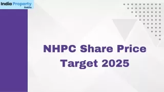 NHPC Share Price Target 2025 2026, 2027 to 2030