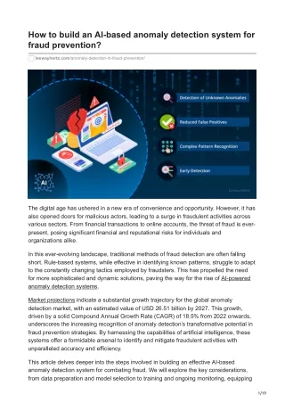 leewayhertz.com-How to build an AI-based anomaly detection system for fraud prevention