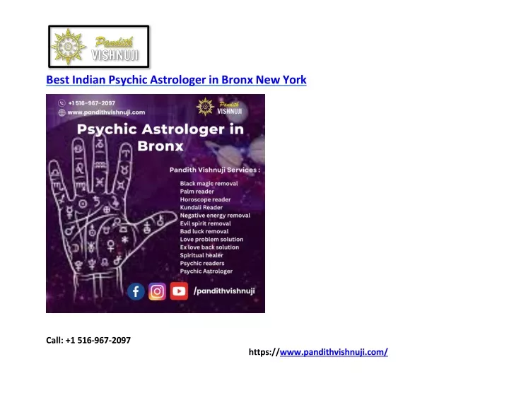 best indian psychic astrologer in bronx new york