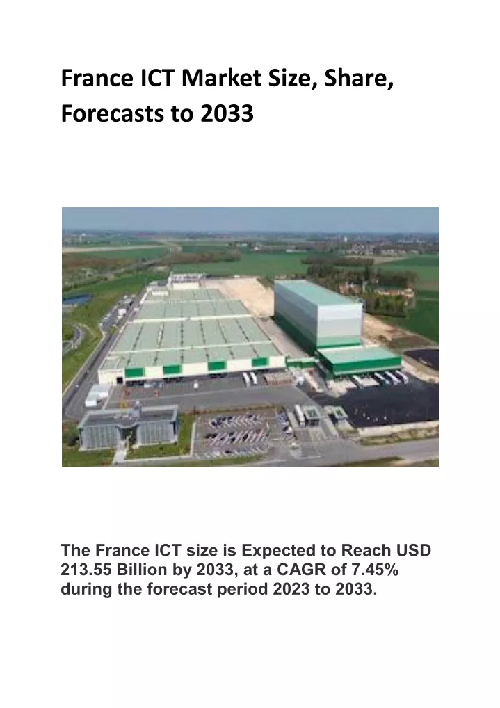 france ict market size share forecasts to 2033