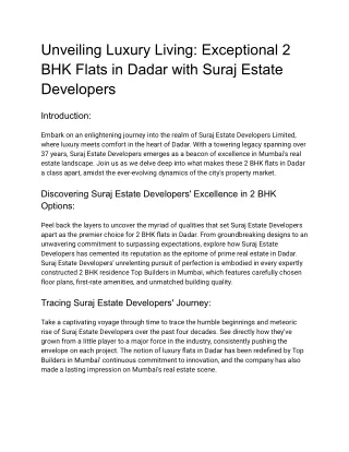 Unveiling Luxury Living_ Exceptional 2 BHK Flats in Dadar with Suraj Estate Developers (1)