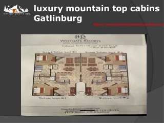 luxury mountain top cabins Gatlinburg
