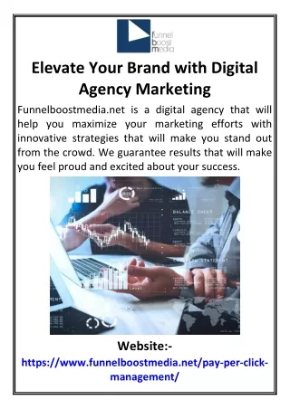 Elevate Your Brand with Digital Agency Marketing