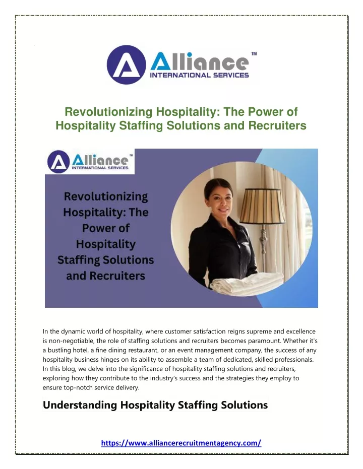 revolutionizing hospitality the power