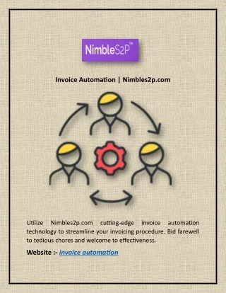 Invoice Automation | Nimbles2p.com