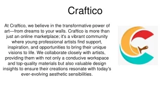 Craftico Creations - Handmade Paintings