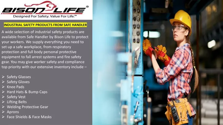 industrial safety products from safe handler