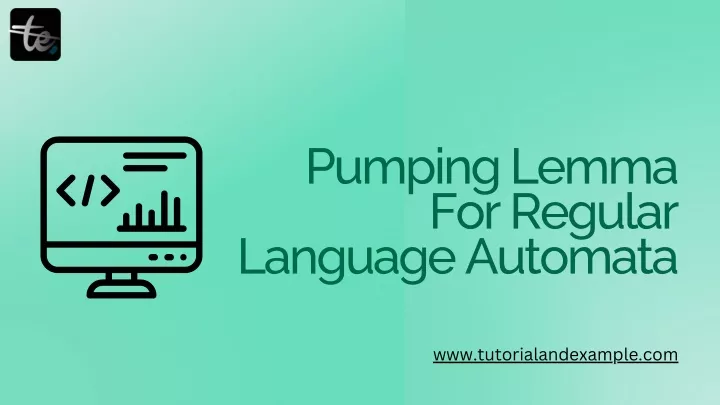 pumping lemma for regular language automata