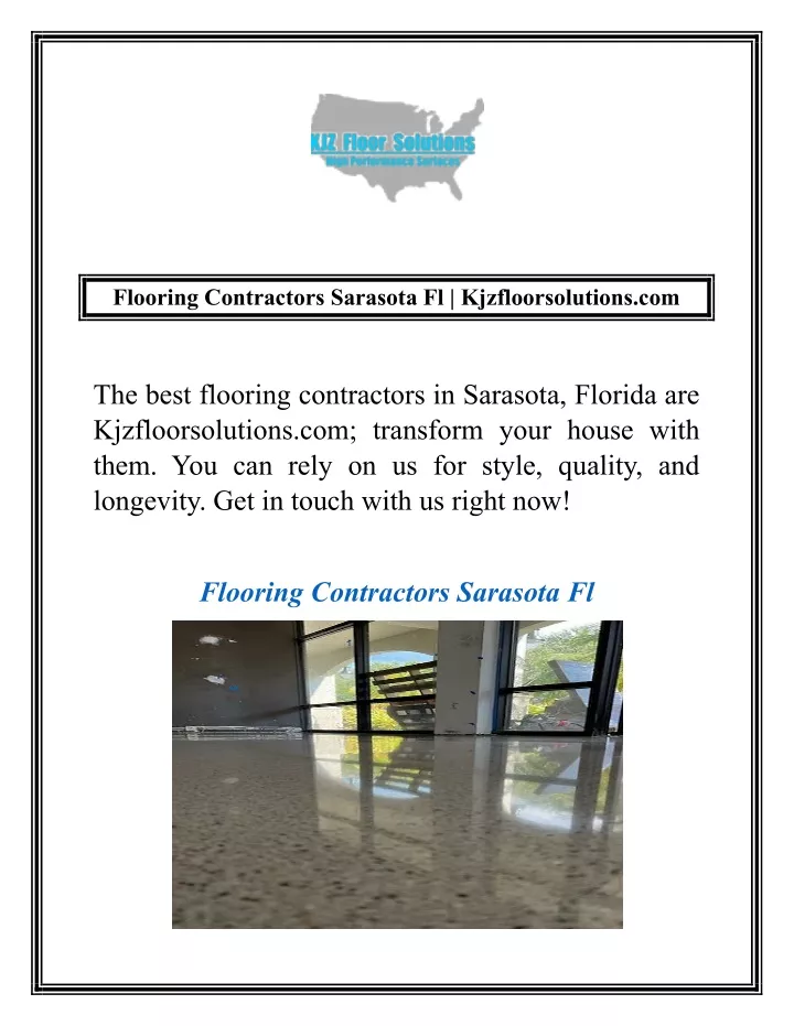 flooring contractors sarasota