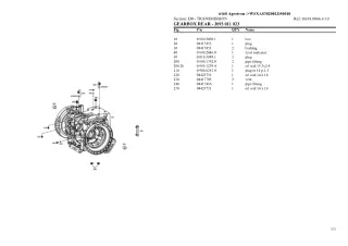 Deutz Fahr 6160 agrotron Tractor Parts Catalogue Manual Instant Download (SN wsxas30200ld50010 and up)