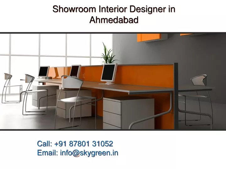 showroom interior designer in ahmedabad