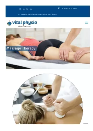 Massage Therapy Services in Surrey, BC