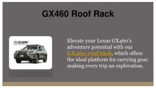 GX460 Roof Rack