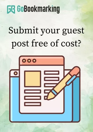 Submit your Guest Post