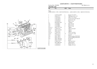 Deutz Fahr agrofarm 90 c Tractor Parts Catalogue Manual Instant Download (SN zkdt530200td10001 and up)