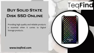 Buy Solid State Disk SSD Online